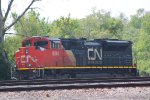 CN Engine in Madison IL